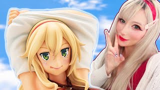 Kekemotsu Original Illustration Umi de Deatta Blonde Girl by Daikikougyou ft. Katyuska Moonfox