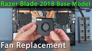 Razer Blade 15 Base Model 2018 Fan Replacement