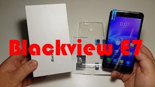 Blackview E7  Fingerprint ID 1 GB RAM 16GB ROM новый китайский смартфон из Китая с Aliexpress
