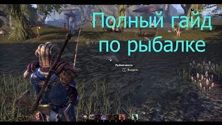 Полный гайд по рыбалке The Elder Scrolls Online