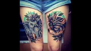 101 Sexiest Thigh Tattoos for Girls
