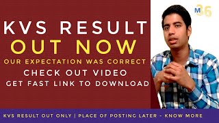 KVS Result Out - Our Expectation Was Correct - KVS PRT TGT - Check Description For Fast Link