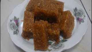 Cara Membuat dan Resep Kue Wajik Gula Merah