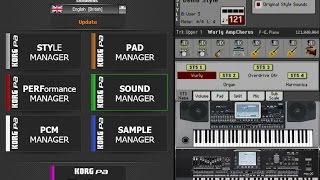 Merging KORG PA Arranger Styles & Sounds from different SETs - Korg PA Manager Software (Version 2)