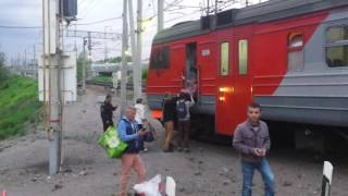 Белоостров электричка сошла с рельс под Санкт-Петербургом
