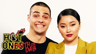 Noah Centineo and Lana Condor Play Truth or Dab | Hot Ones