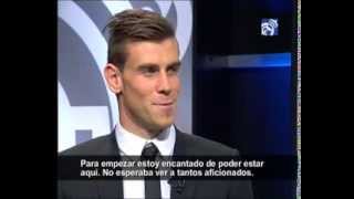 Gareth Bale's first interview with RMTV / Primera entrevista a Bale con RMTV