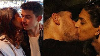 Priyanka Chopra And Nick Jonas Kissing In Public For FIRST TIME!