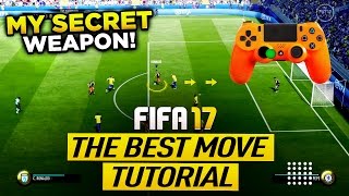 FIFA 17 MY SECRET WEAPON in FUT CHAMPIONS - ADVANCED SCOOP TURN TUTORIAL - BEST SKILL MOVE