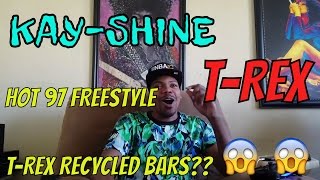 KAY-SHINE X T-REX ON FUNK FLEX I #FREESTYLE052 (REACTION)