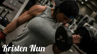 Kristen Nun | Muscle Woman | Female Bodybuilder | Fitness Model | Bodybuilding Motivation | FBB IFBB