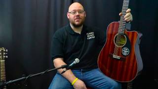 Fender CD-60SCE Demo & Review