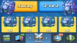 DÜNYA REKORU! 6 EFSANEVİ SANDIĞI TEK HESAPTA AÇTIM !!! - Clash Royale