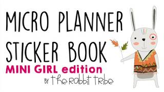 Micro Planner Sticker Book - Mini Girls Edition