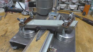 Магнитные упоры для доводочного станка. (Magnetic stops for the finishing machine.)