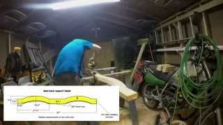 Double Adirondack Chair with table