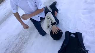 Казахи не поделили дошик