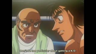 Ippo First Comeback - Dempsey Roll Explode