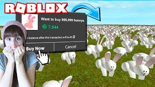 ¡¡ MEL QUIERE 999,999 BUNNYS Y GASTA TODOS SUS ROBUX !!