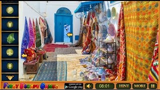 Blue City Chefchaouen Escape  walkthrough FEG.