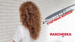 Стрижка на очень кудрявые волосы