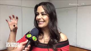 Larissa Riquelme diz que tem fé na classificação do Paraguai sobre o Brasil na Copa América