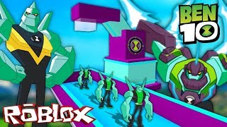 FÁBRICA DE DIAMANTE BEN 10 EN ROBLOX | BATALLA DE ALIENS BEN 10 ROBLOX ROLEPLAY