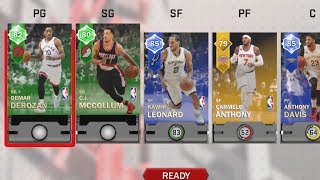 NBA 2K18 My Team Draft Mode and Salary Cap!