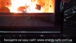 Отопление дома камином с водяным контуром