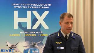 Mistä HX Challengessa on kyse? Satakunnan lennoston komentaja eversti Aki Heikkinen selittää
