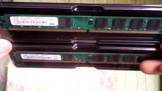 Посылка с Ebay за 19,61$ - Два Модуля памяти 4GB 2x2GB DDR2 800Mhz PC6400.