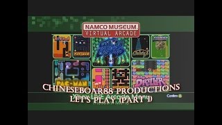 CB88 Productions: Let's Play Namco Museum Virtual Arcade Part 1