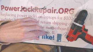 Lenovo ideapad y560p y560a y560 Laptop repair fix power jack problems broken dc socket input port
