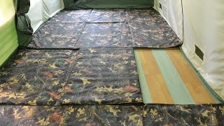 Универсальный утепленный разборный пол для зимних палаток