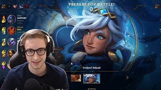 598. Bjergsen vs Froggen - Taliyah vs Anivia - Mid - Patch 7.23 PreSeason 8