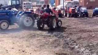 Японский минитрактор yanmar f7
