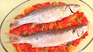 Lisas al Horno | Pescado al Horno con Patatas