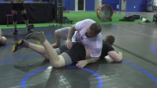 Catch Wrestling: Chris Crossan Leg attack’s vs. broken down opponent: Legit Pro Wrestling