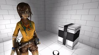 Let's Play - Lili as Haydee, Cube Selection Course