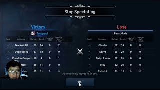 Lineage 2 Revolution June 15 2018 View Mode Fortress Siege BeastMode vs Tempest with Commentary