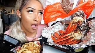 KING CRAB LEGS MUKBANG! (WATCH ME EAT/ EATING SHOW!!!)