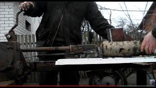 РЕЕЧНЫЙ ДРОВОКОЛ с РЕДУКТОРОМ !!! №2.   ZAHNSTANGEN-CLEAVER-mit GETRIEBE
