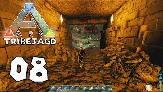 Erstes mal Labyrinth-Cave | #08 Tribejagd Server | ARK PvP