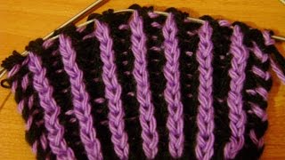 Двухцветная английская резинка