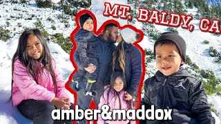 Snow Play | Day Trip To Mount Baldy, California | Amber and Maddox