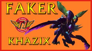 League of Legends: SKT T1 Faker - Kha'Zix Mid [Korean Challenger Ranked 2014]