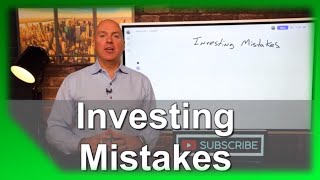 Investing Mistakes when buying Stocks