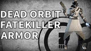 Destiny The Game : Full Dead Orbit Fatekiller Armor For Warlocks