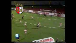 1997 / 1998 | Sp. Braga 2 - 0 Vitesse F. C. | Taça UEFA |  1ª Ronda - 2ª Mão