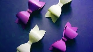 Бантик из Бумаги / Paper Bow DIY  (asmr/асмр)